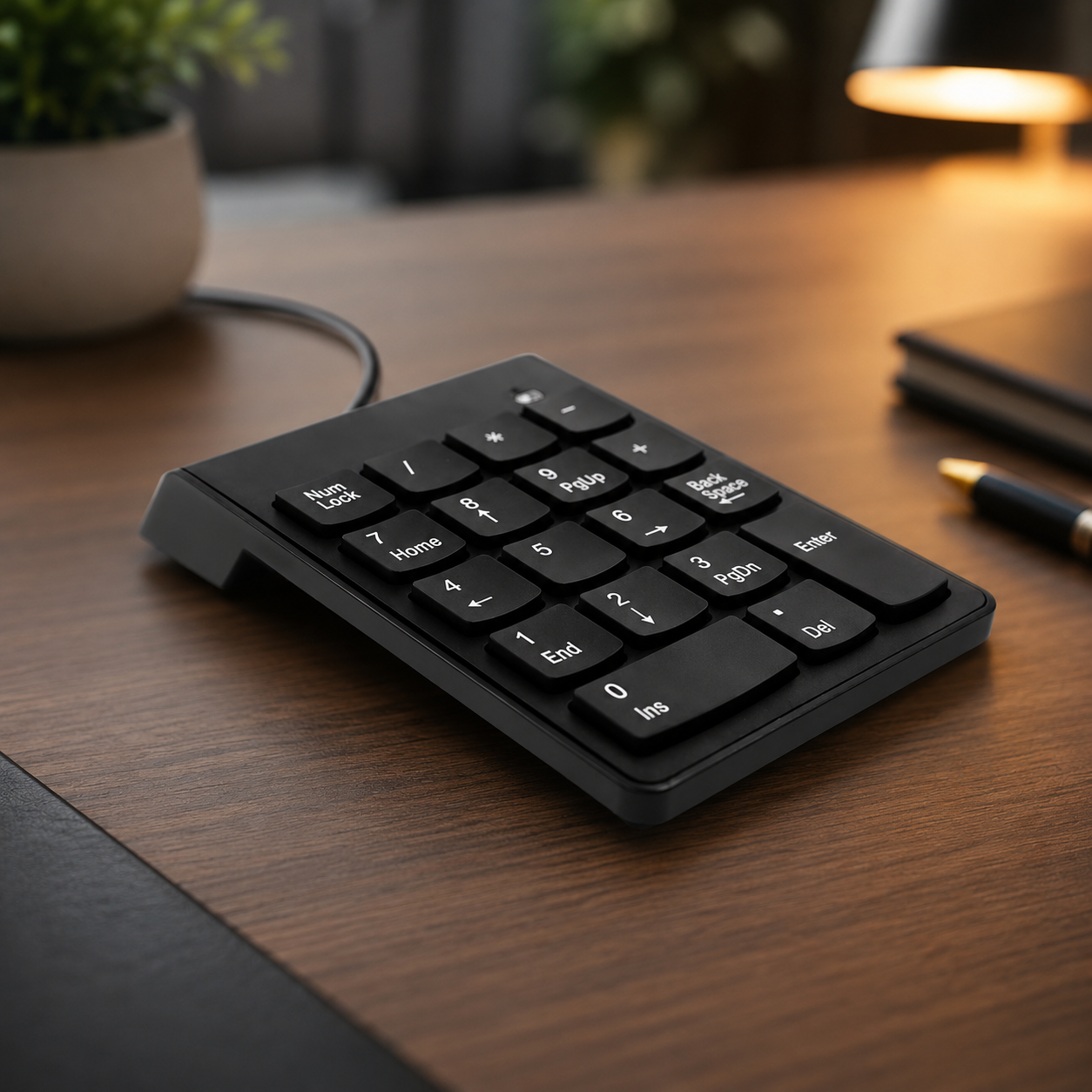 Mini BK3001 Numeric Keypad | USB Number Pad | Portable External Keypad for Laptop & PC