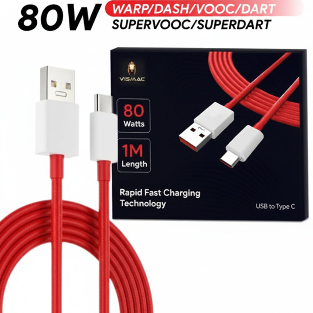 AMS Speedy Series Type-C Cable AMCC-44 80W Fast Charging Data Cable