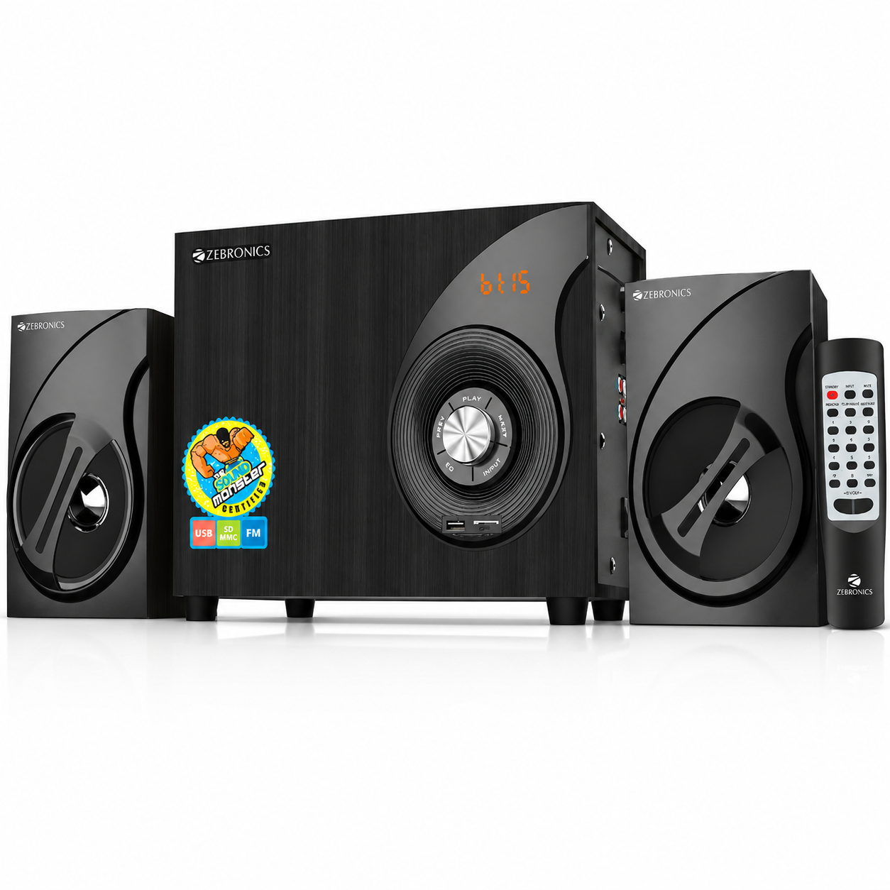 Zebronics SW2494RUCF Home Theatre System | Multimedia Speaker | Powerful Bass Audio