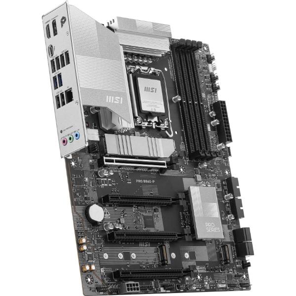 MSI PRO B860-P WIFI ATX Motherboard for Intel Core Ultra LGA 1851 with DDR5 & PCIe 5.0