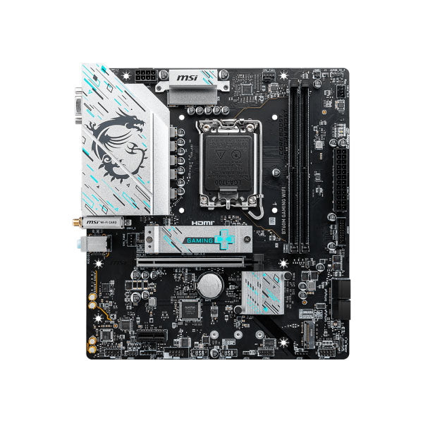 MSI B760M Gaming WiFi DDR5 Motherboard – LGA1700, DDR5‑8000+ (OC), PCIe 4.0, Wi‑Fi 6E & 2.5G LAN