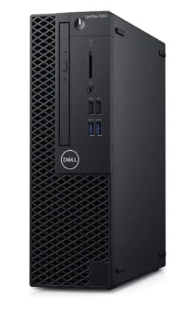 Refurbished Dell Optiplex 3060 SFF 8th Gen Desktop | 8GB/16GB RAM | 256GB/512GB SSD | W11