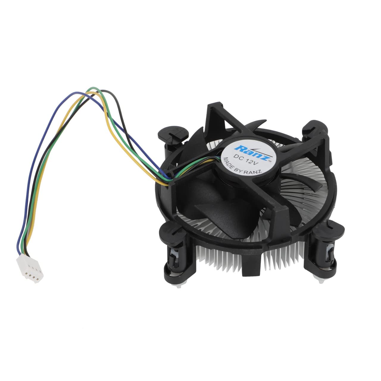RANZ CPU Cooling Fan | 90mm CPU Cooler | Intel 775/1150/1155/1156 Socket | Thermal Paste Included