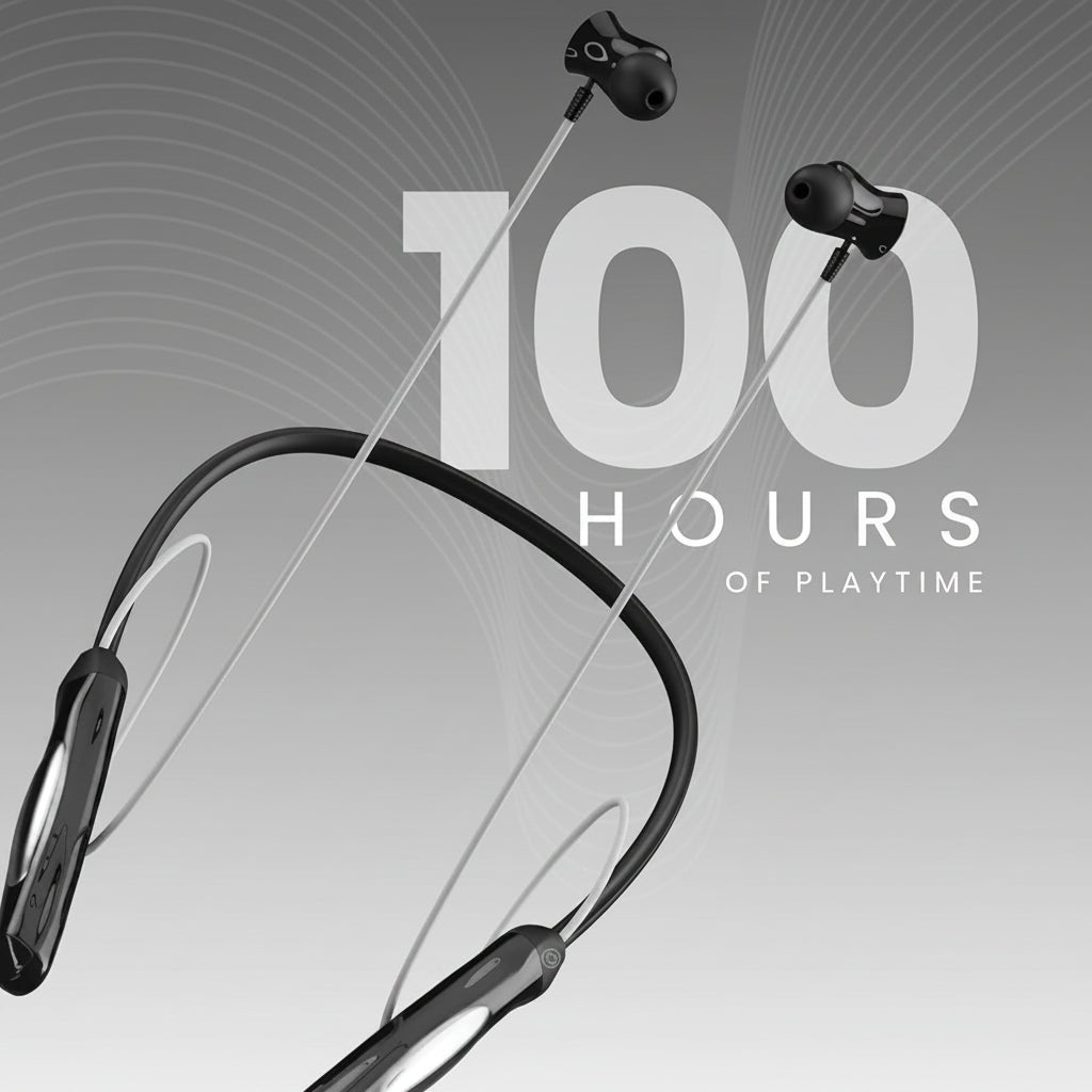 OOGE | Wireless Neckband Earphone | Tune 25 | Universal