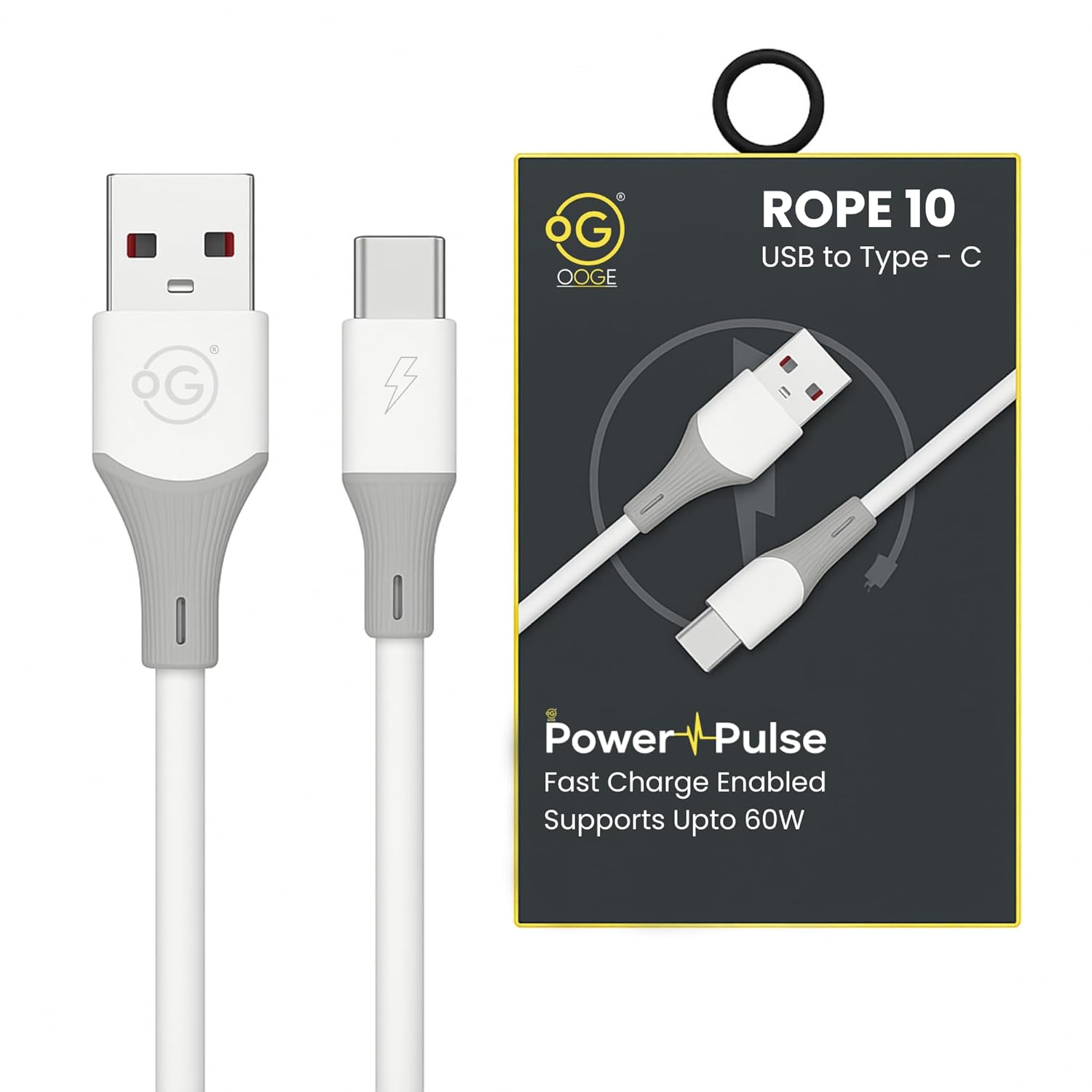 OOGE | Charging Cable | Rope 6 TC | Type-C 60W