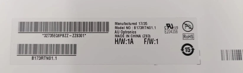 Lapgrade 17.3 Inch HD+ Laptop Screen 30 Pin LED 1600x900 Display