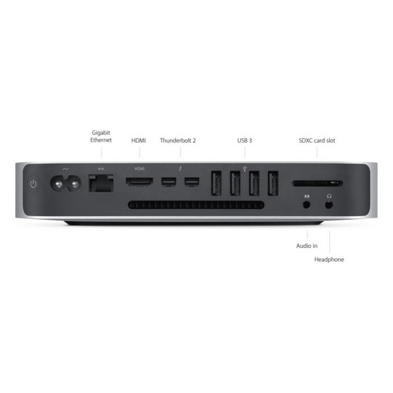 Apple | Mac Mini A1347 Refurbished Mini Desktop | Intel Core i5 8th Gen | 8GB RAM | 256GB SSD | macOS Mojave