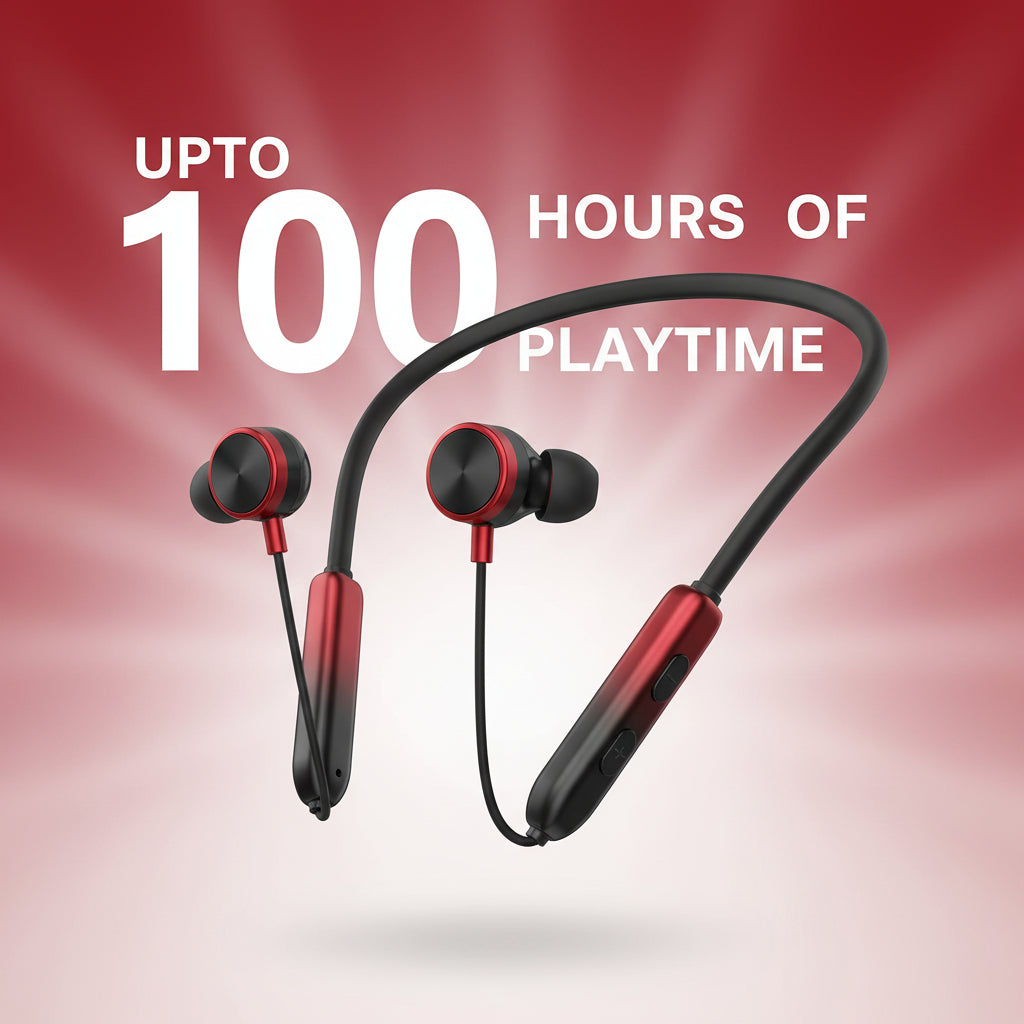 OOGE | Wireless Neckband Earphone | Tune 24 | Universal