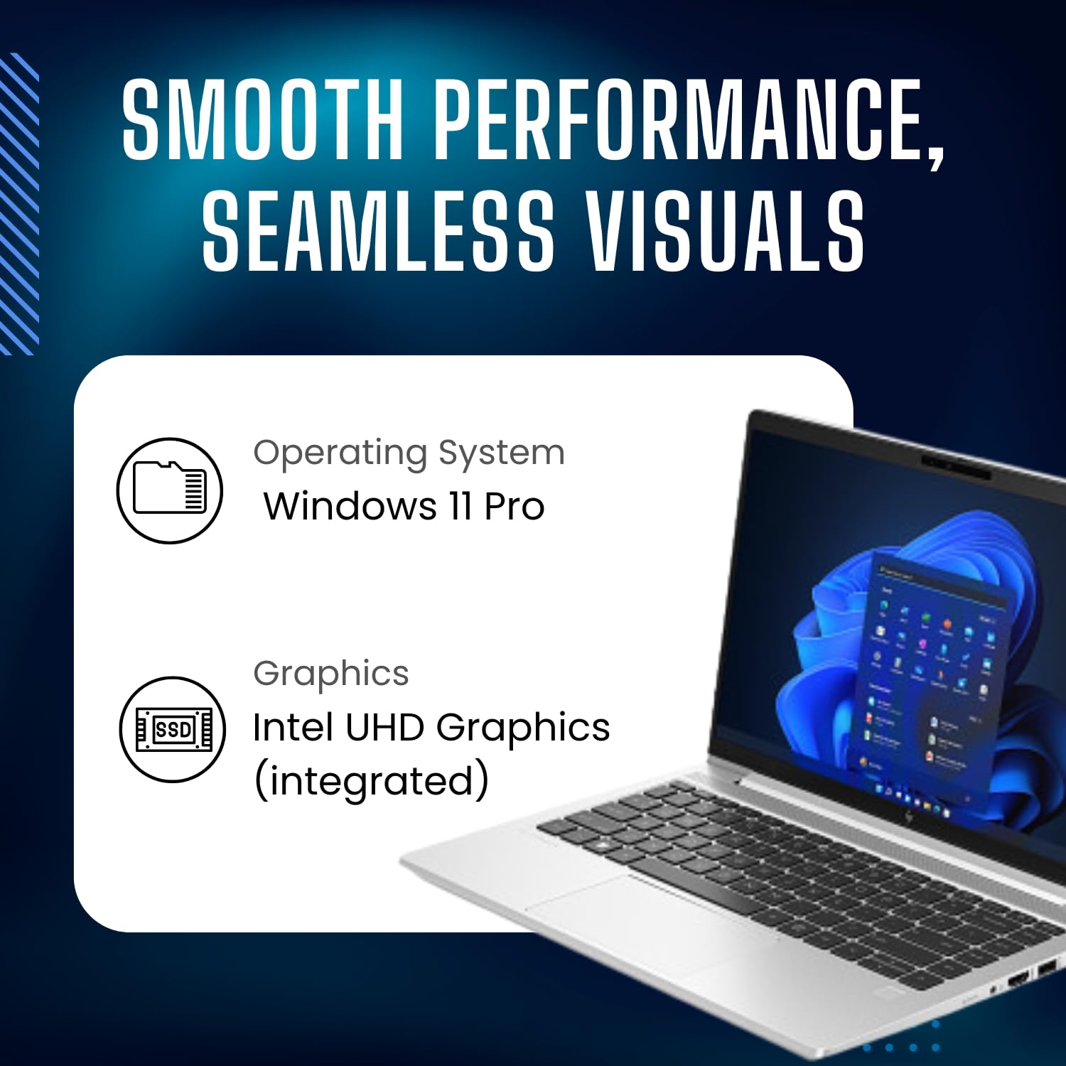 HP EliteBook 640 G10 | Intel Core i7-1365U vPro | 16GB RAM | 512GB SSD | 14" FHD Laptop