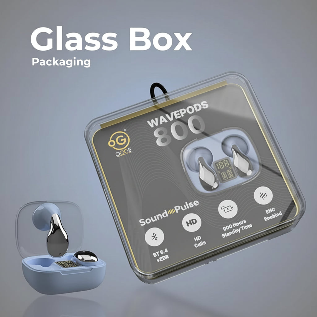 OOGE | Wireless Earbuds | Wavepods 800 | TWS Bluetooth Earphones