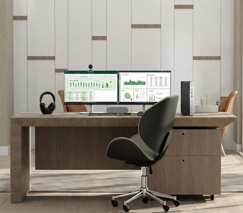 Refurbished HP ProDesk 400 G5 SFF 8th Gen Desktop | 8GB/16GB RAM | 256GB/512GB SSD | W11