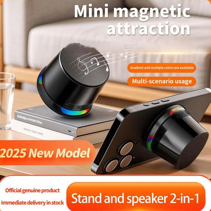CX100 Magnetic RGB Bluetooth Speaker | Portable Wireless Speaker with RGB Lighting