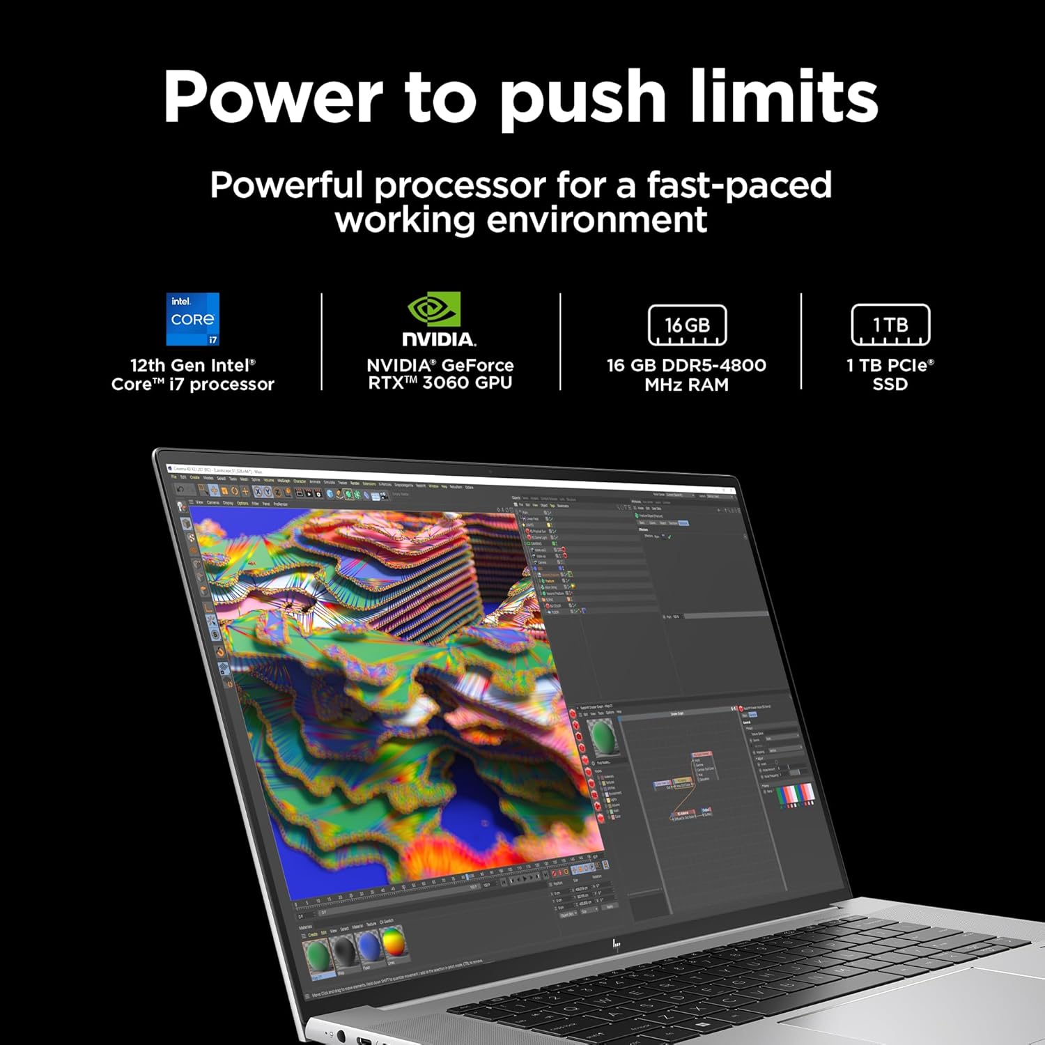 HP ZBook Studio G9 Workstation | Intel Core i7-12800H | 8GB RAM | 256GB SSD | RTX A2000 8GB