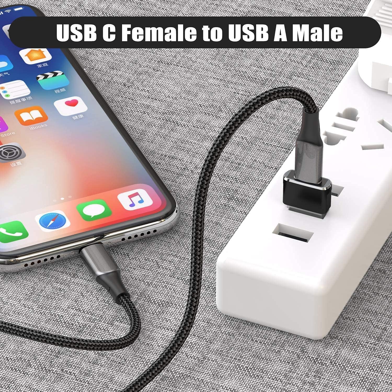 OOGE | USB-A to Type-C Converter | FUSE 800 | USB-A to USB-C Adapter