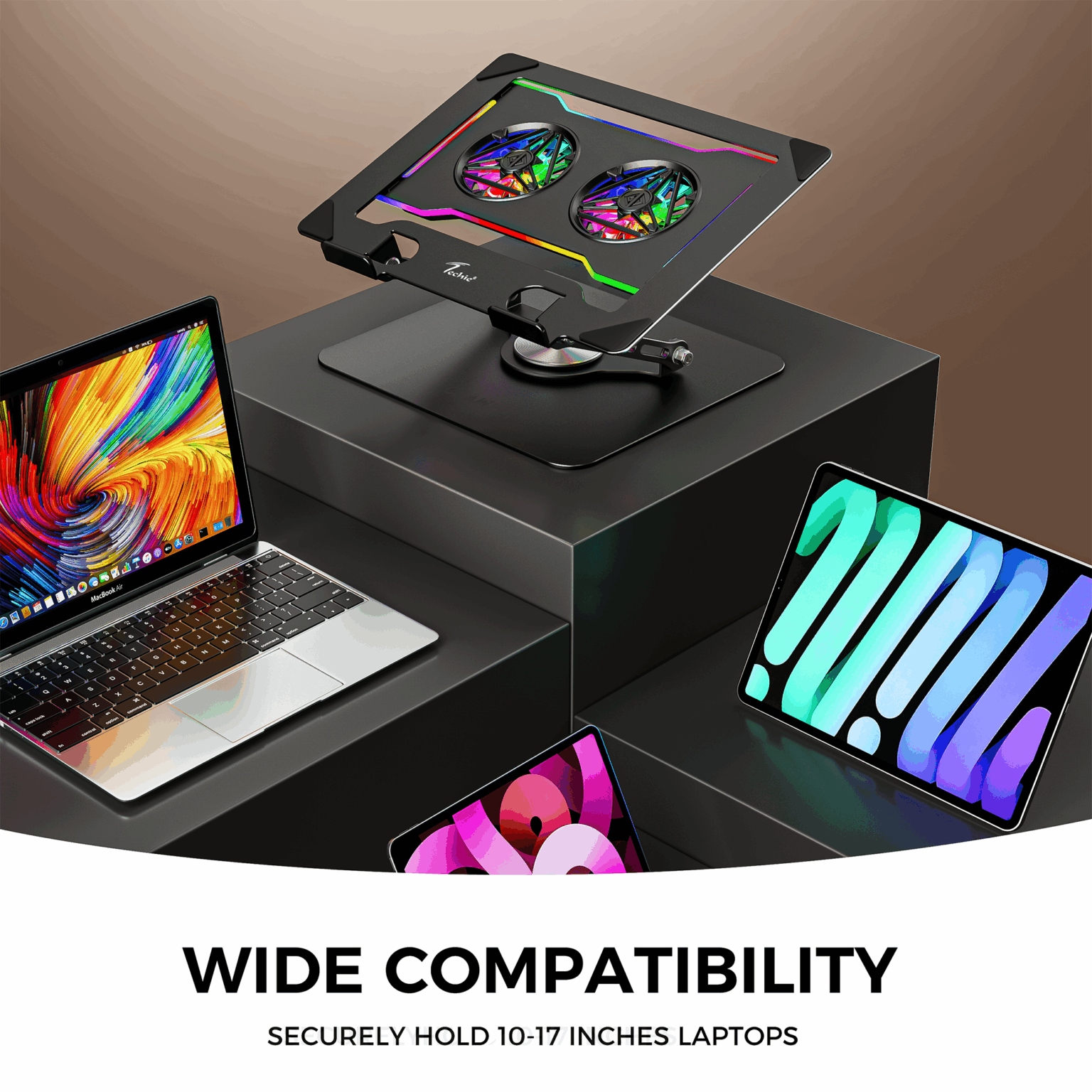 Techie | Laptop Cooling Pad | TCP-LIFT | Universal