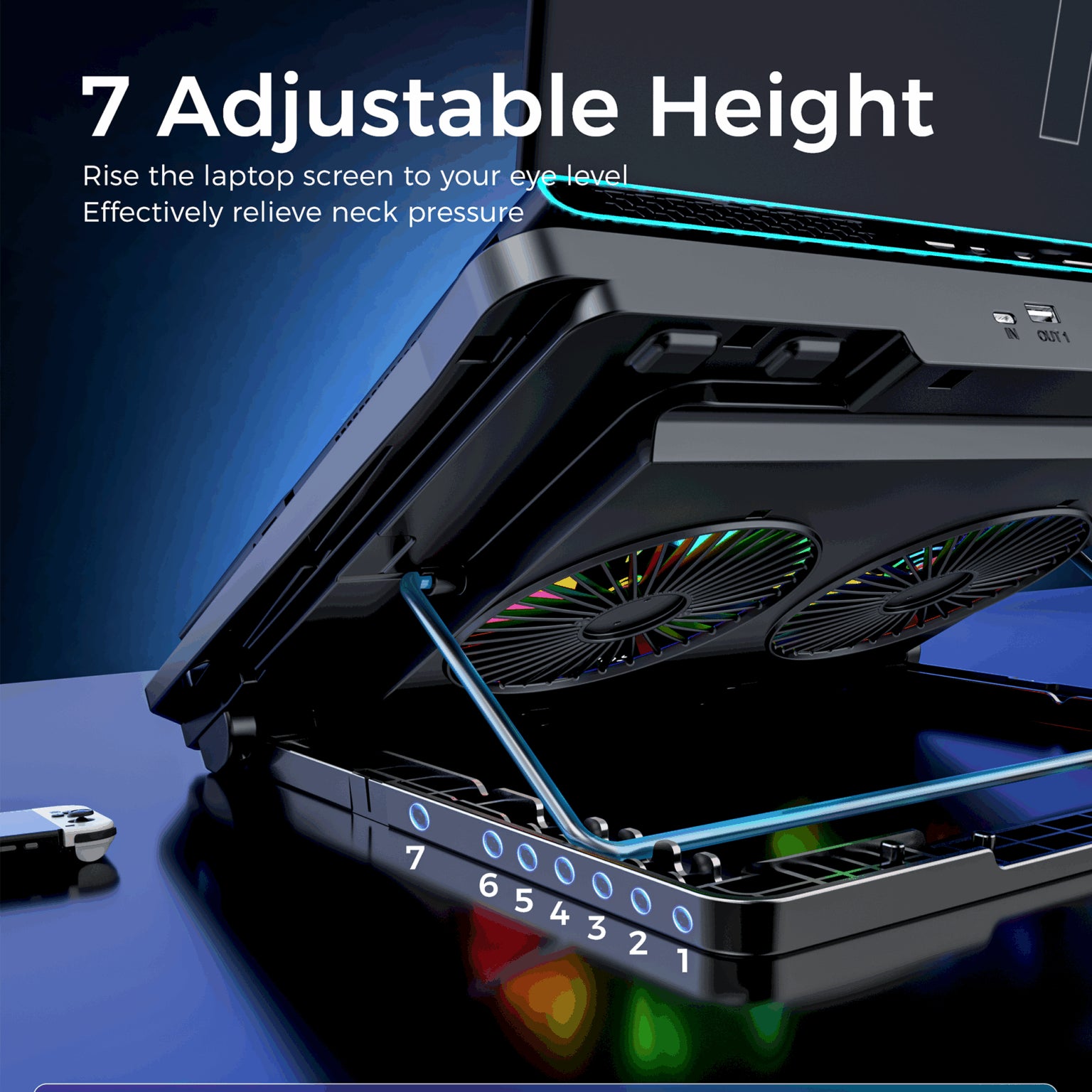 Techie | Laptop Cooling Pad | TCP-TWIN | Universal