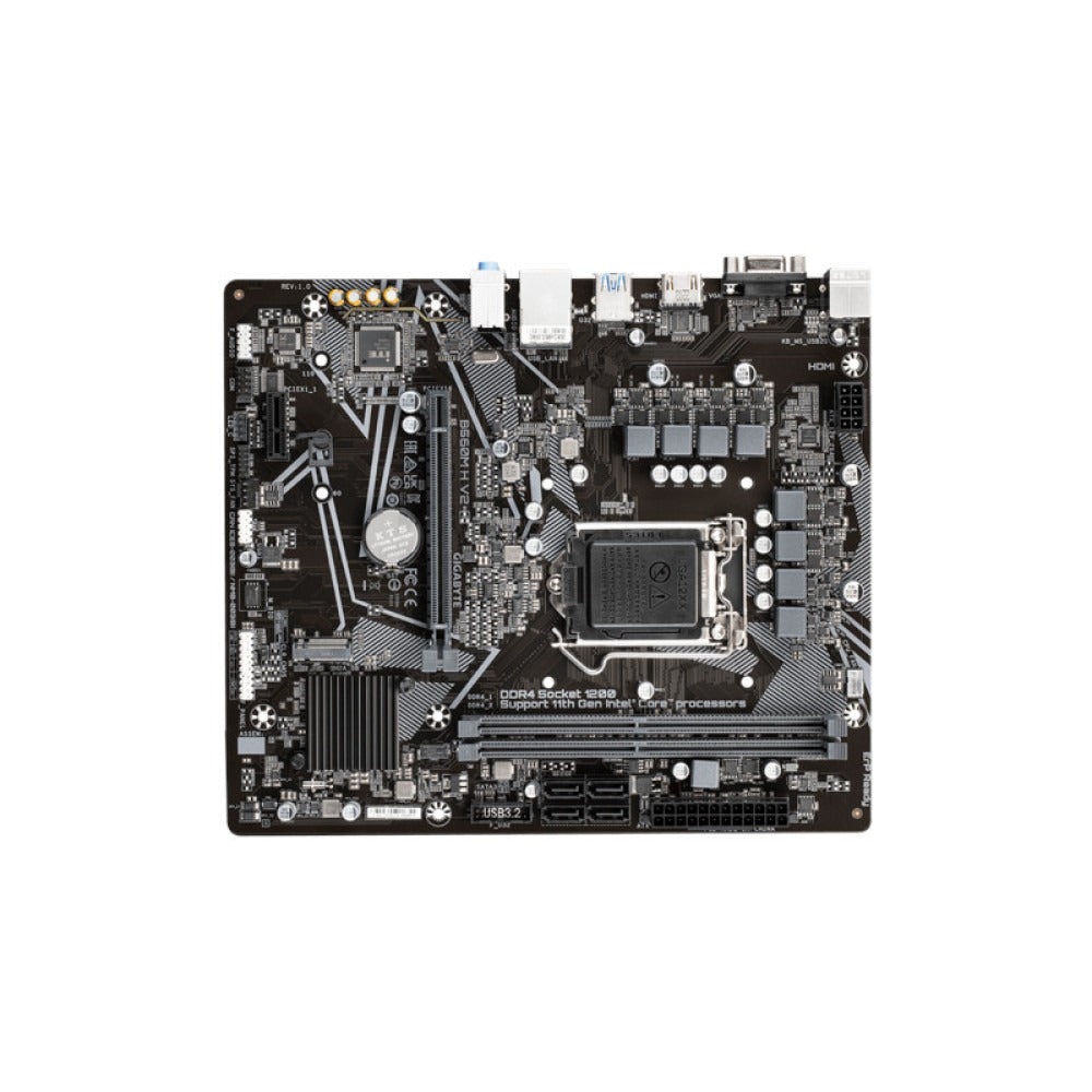 Gigabyte B560M H V2 Motherboard (LGA1200, Intel 10th/11th Gen, mATX)