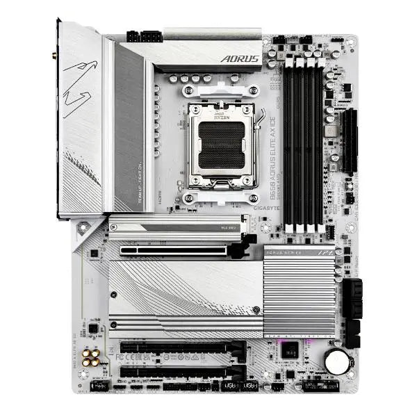 Gigabyte B650 AORUS ELITE AX ICE AM5 ATX Motherboard – AMD B650 Chipset
