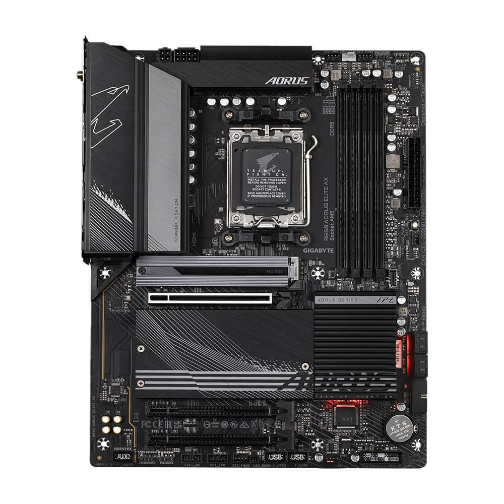 Gigabyte B650 AORUS Elite AX DDR5 AM5 ATX Motherboard with WiFi 6E for AMD Ryzen 7000 Series
