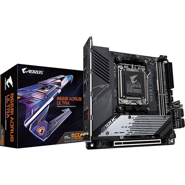 Gigabyte B650I AORUS ULTRA AM5 Mini-ITX Motherboard – AMD B650 Chipset