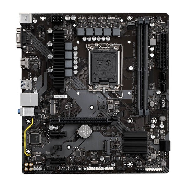 Gigabyte B760M D2H DDR4 Motherboard (LGA1700, Intel 12th–14th Gen, mATX)