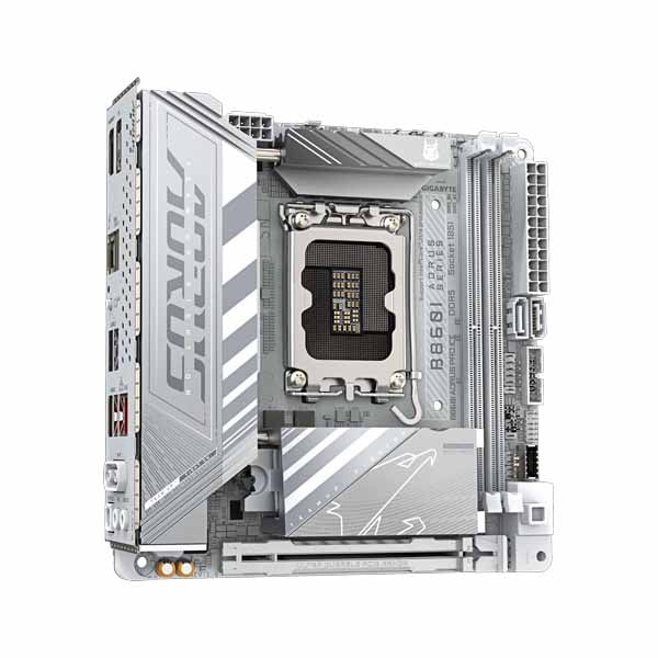 Gigabyte B860I AORUS PRO ICE WiFi7 LGA1851 Mini-ITX DDR5 Motherboard (White)