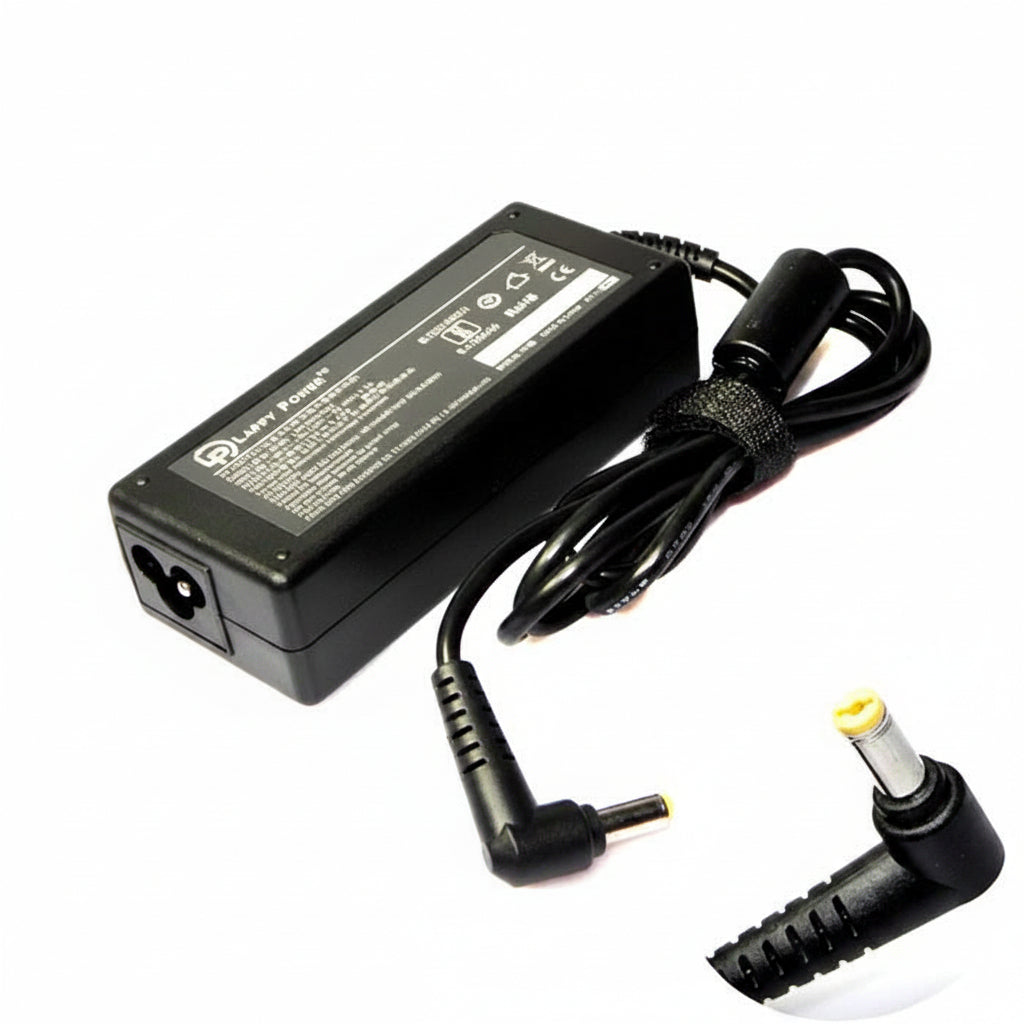 Acer | Laptop Adapter 65W Small Pin | 19V 3.42A | Aspire TravelMate Extensa