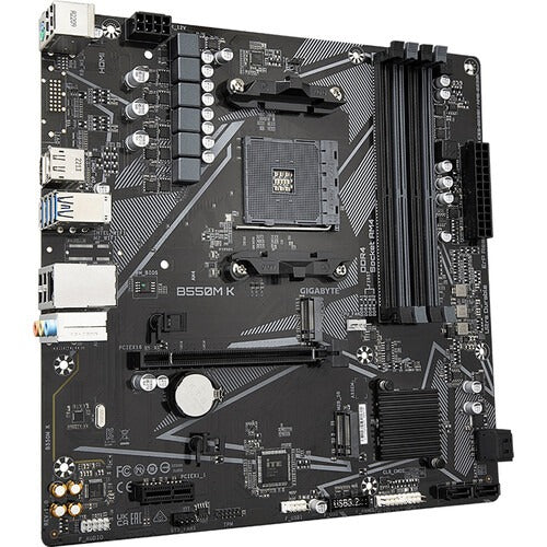 Gigabyte B550M K AM4 Micro-ATX AMD Motherboard (Rev. 1.0)