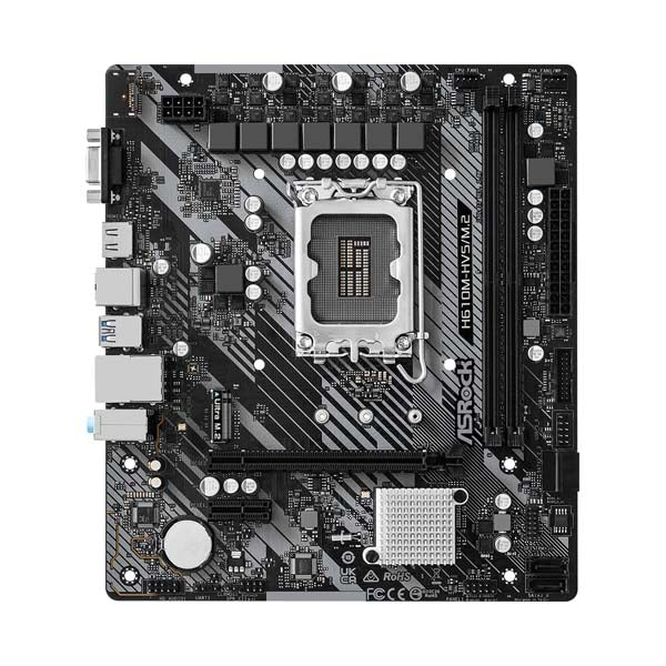 ASRock H610M-HVS/M.2 R2.0 Intel LGA1700 DDR4 Motherboard