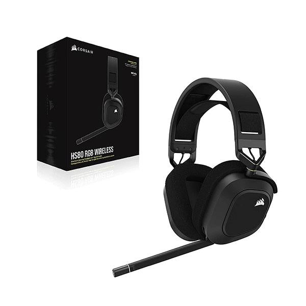 Corsair | Wireless Gaming Headset | HS80 RGB | Carbon Black