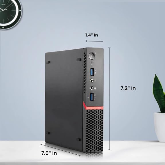 Lenovo | ThinkCentre M700 Refurbished Business Desktop | Intel Core i5 6th Gen | 8GB DDR4 | 256GB SSD | Windows 11 Pro