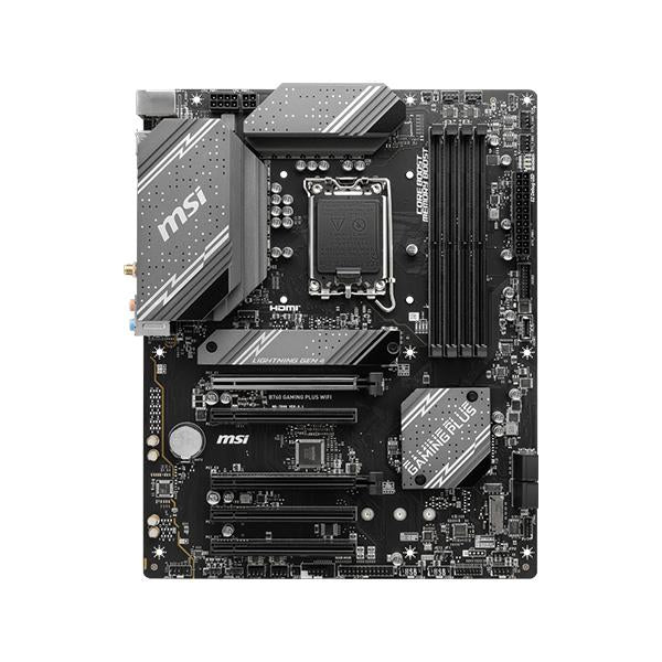 MSI B760 Gaming Plus WiFi ATX DDR5 Motherboard (LGA 1700) Supports Intel 12th/13th/14th Gen CPUs