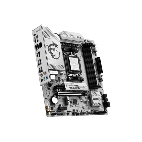 MSI B850M Gaming Plus WiFi6E AM5 Micro-ATX Motherboard – DDR5, PCIe 5.0, WiFi 6E, 2.5G LAN for AMD Ryzen 7000/8000/9000