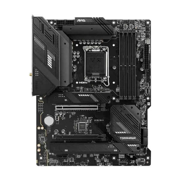 MSI MAG B760 Tomahawk WiFi DDR4/DDR5 Motherboard – Compatible with Intel 12th, 13th & 14th Gen CPUs