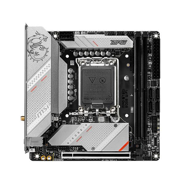 MSI MPG B760I Edge WiFi DDR5 Mini-ITX Motherboard LGA 1700 for Intel 12th, 13th & 14th Gen Processors