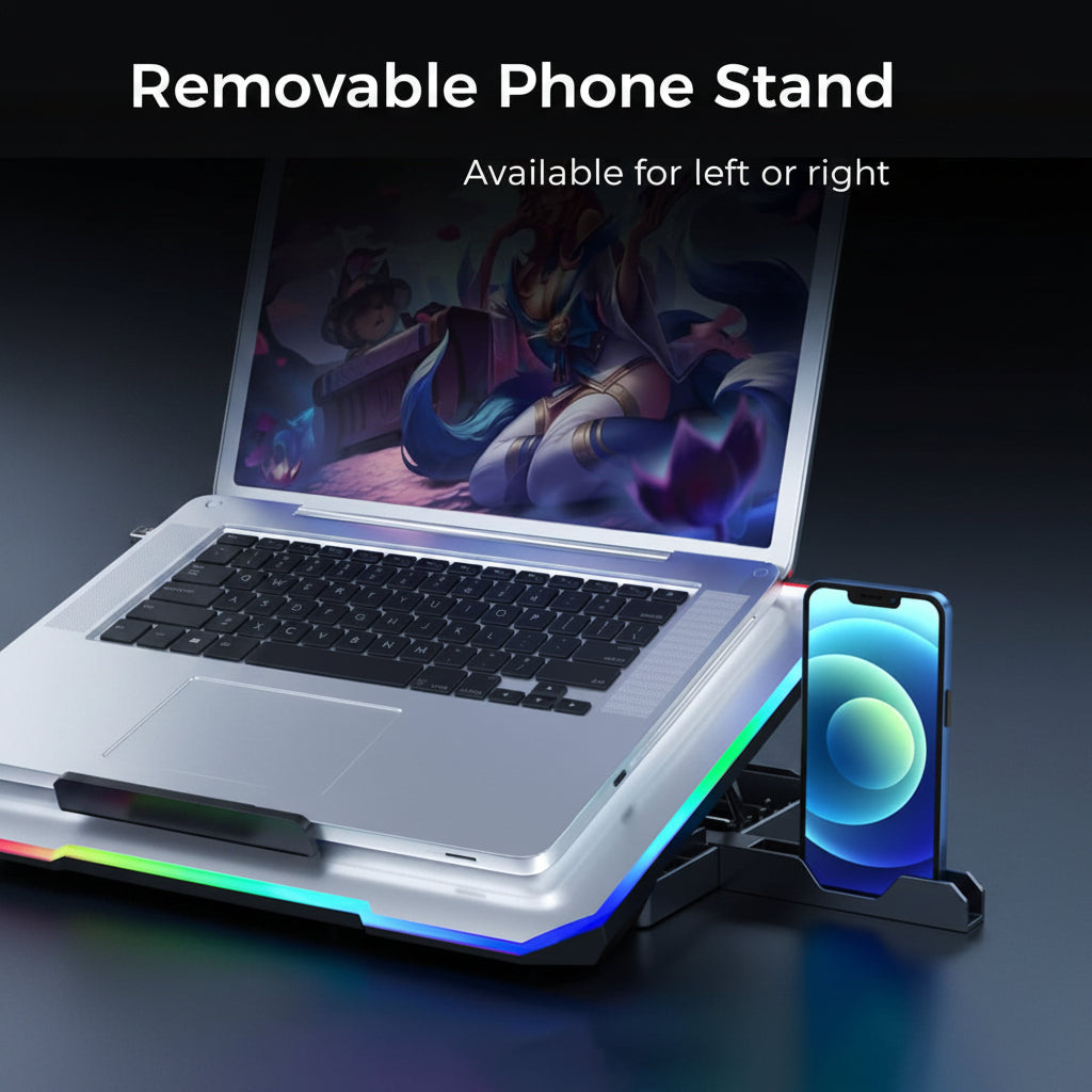 Techie | Laptop Cooling Pad | TCP-XIRGBM | Universal