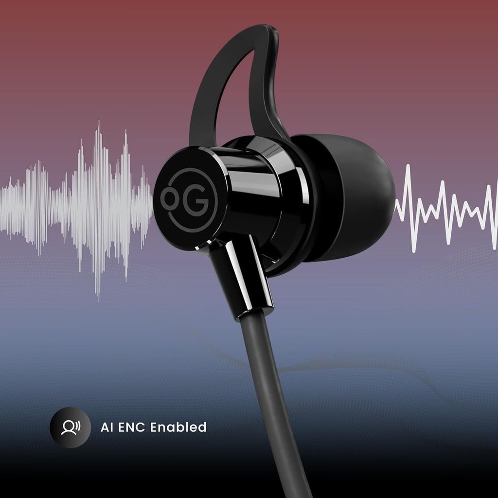 OOGE | Wireless Neckband Earphone | Tune 22 | Universal Compatibility