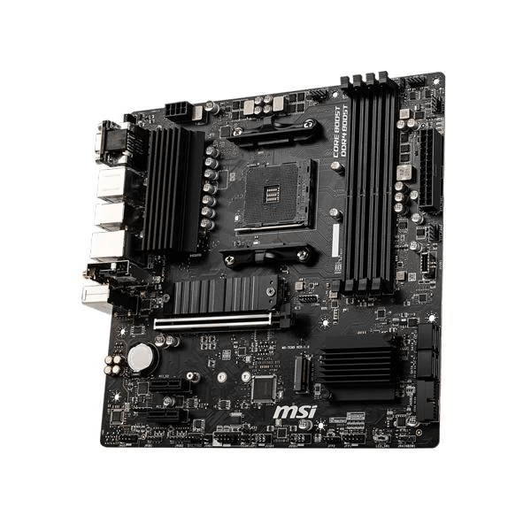 MSI B550M PRO-VDH WiFi AM4 DDR4 Micro-ATX Gaming Motherboard for AMD Ryzen 3000 / 4000G / 5000 Series CPUs