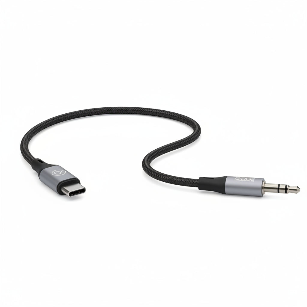 OOGE | Charging Connector Cable | Fuse 300 | Type-C to AUX / Audio Interface