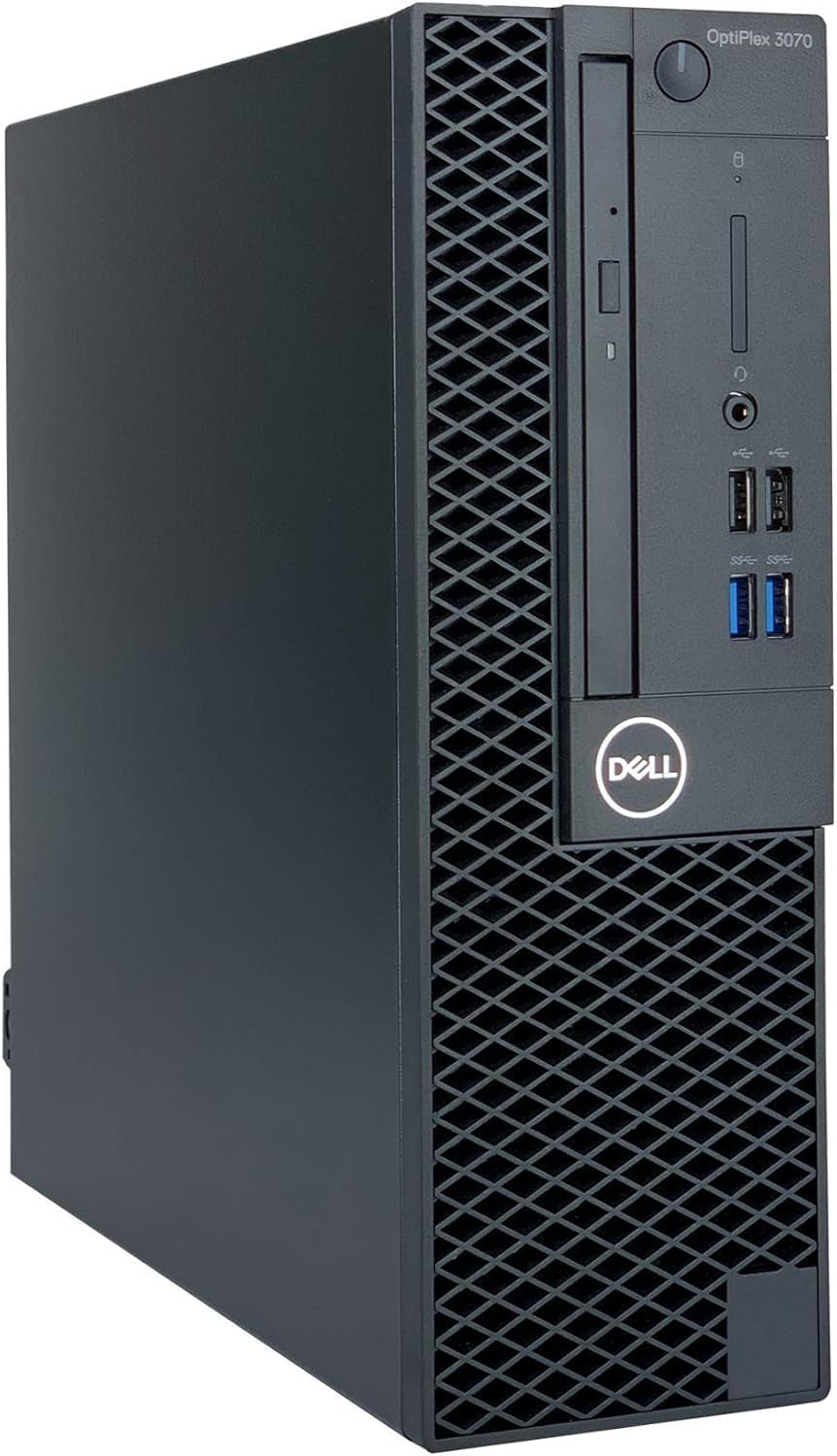 Refurbished Dell Optiplex 3070 SFF 9th Gen Desktop | 8GB/16GB RAM | 256GB/512GB SSD | W11