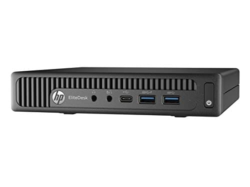 HP | EliteDesk 800 G2 Tiny Refurbished Mini PC | Intel Core i5 6th Gen | 8GB DDR4 | 256GB SSD | Windows 10 Pro