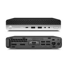 HP | ProDesk 400 G4 Mini Refurbished Desktop | Intel Core i5 6th Gen | 8GB RAM | 256GB SSD | Windows 11