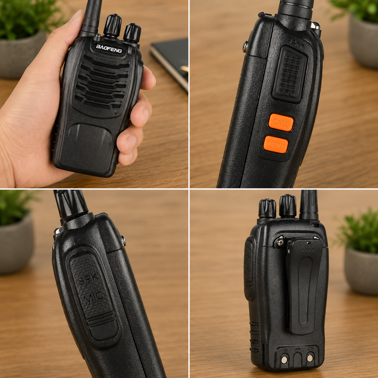 Baofeng BF-888S Walkie Talkie | Two-Way Radio Transceiver | Rechargeable Long Range Communication Device