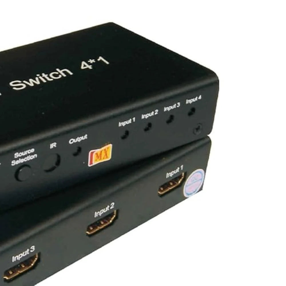 HW-301 / HW-501 HDMI Switch | Multi Port HDMI Selector Switch | HDMI Input Sharing Adapter for TV & Monitor