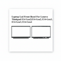 Lenovo | Laptop LCD Front Bezel | E14 Gen2 Gen3 Gen4 | ThinkPad E14 Gen2 E14 Gen3 E14 Gen4