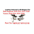 Dell | Laptop Hinges L+R | 087GX7 ONVGVH | Inspiron 3510 3511 3515 3520 Vostro 3510 3511 3515 3520