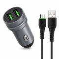 OOGE | Car Charger | Fuel 6V | Dual USB Fast Charging Adapter