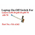 Lenovo | Power Button Switch | NS-A272 | G40-30 G40-45 G40-70 Z40-70
