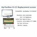 HP | Replacement Screen | 15-CC | Pavilion 15-CC
