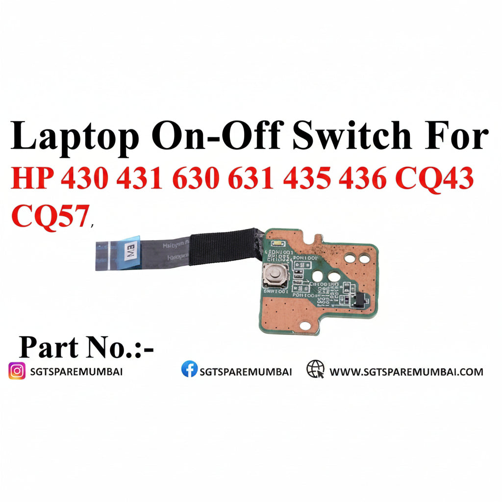 HP | Power Button Board | 6050A2493201 | 430 431 630 631 435 436 CQ43 CQ57
